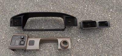 95 96 97 Lexus LX450 Toyota LandCruiser безель приборной панели отделки панели недостатки с часами - Изображение 1 из 4