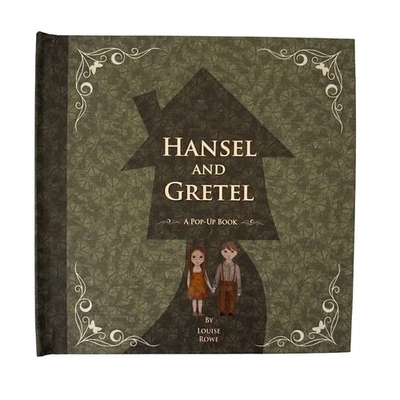 Hansel and Gretel Pop-Up Book by Louise Rowe, Illustrated Story Book Birthday - Image 1 of 4