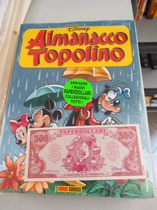 Almanacco Topolino 4 +banconota Paperdollari Ciccio PANINI DISNEY - Picture 1 of 1