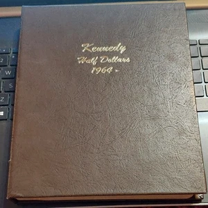 Complete UNC 1964-2017 JFK Kenedy 50c Half Dollar 100 Coin P D Set +DANSCO Album - Picture 1 of 7