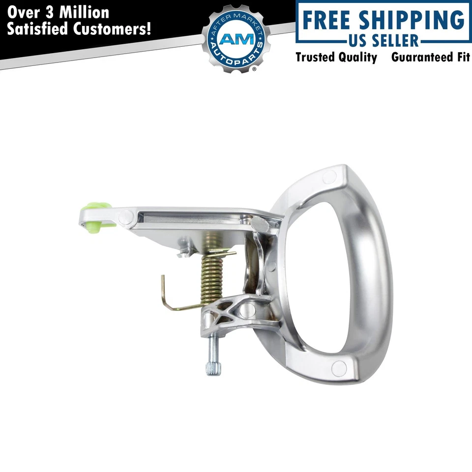 Manija de puerta interior trasera izquierda cromada satinada para Dodge Nitro 2007-2011 Foto 1 de 3