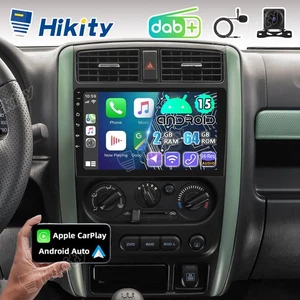 CarPlay 2+64GB DAB+ Android15 Radio Für Suzuki Jimny 2005-2018 GPS Navi WIFI RDS - Bild 1 von 15