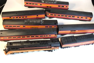 BACHMANN- GS-4 4-8-4 SOUTH PACIFIC DAYLIGHT #4449 Loco Tender & set 6 auto - Foto 1 di 23