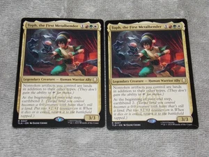 Magic The Gathering Toph, The First Metalbender x2 Raro Avatar: The Last Airbender Casi Nuevo Bajo S&H - Imagen 1 de 1