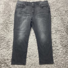 Lucky Brand Athletic Fit Jeans Mens 44x30 Gray Denim Stretch Casual Pockets