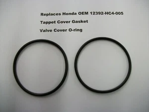 Honda FT500 Ascot VT1300 Valve Tappet Cover O-ring Gaskets OEM # 12392-HC4-005 - Picture 1 of 3