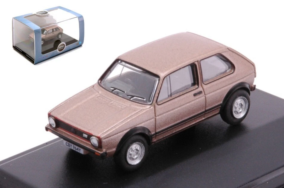 Modellino auto scala 1:76 VW GOLF GTI modellismo statico collezione - Immagine 1 di 1