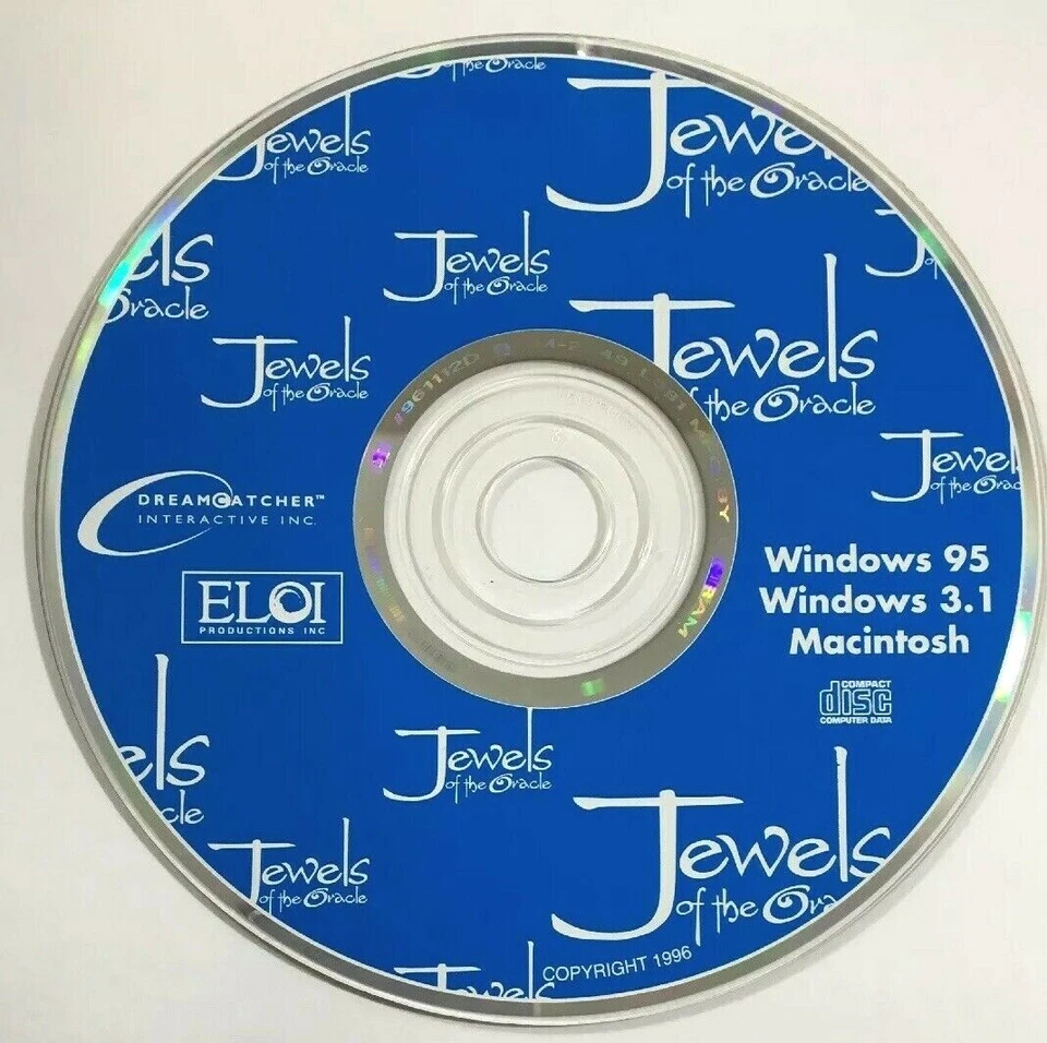 Dreamcatcher Jewels of The Oracle (1996 CD-ROM) *DISC ONLY* - Image 1 of 1