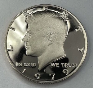1979-S Kennedy halber Dollar PROOF 50 Cent Stück Münze aus US postfrisch Proof Set - Bild 1 von 8