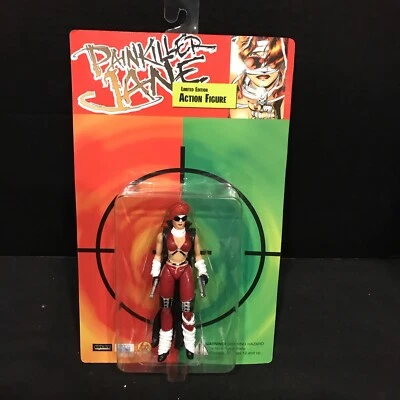 Figuras de acción Painkiller Jane edición limitada años 90 vintage. 1998.  Precintado. Rojo Foto 1 de 3