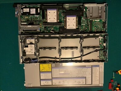 IBM NeXTScale Nx360 M4 expansion node - 2x Xeon E5-2650V2  & 10GB NIC & 64GB RAM - Image 1 of 3