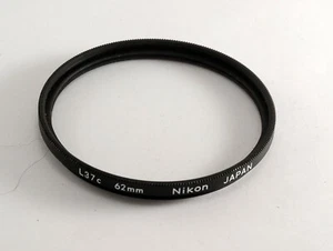 NIKON 62mm L37c UV HAZE Camera Lens Filter Good Used Condition. - Picture 1 of 3