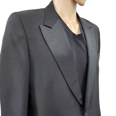 Traje Esmoquin Vintage Raffinati Negro Negro, Para Hombre 42L Foto 1 de 4