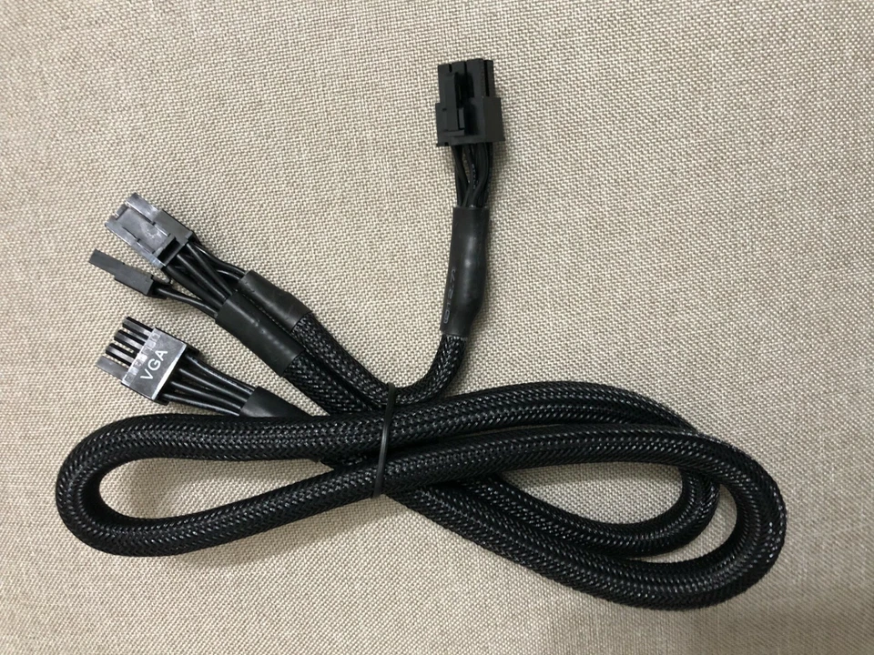 8 PIN TO 8+6 pin PCIE VGA Power Cable FOR EVGA Supernova 450-1600 G2 G3 GQ P2 B3 - Image 1 of 1