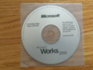 Vintage Microsoft Works 2000, Money 2000 and Encarta 2000 New