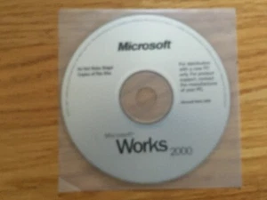 Vintage Microsoft Works 2000, Money 2000 and Encarta 2000 New - Picture 1 of 5