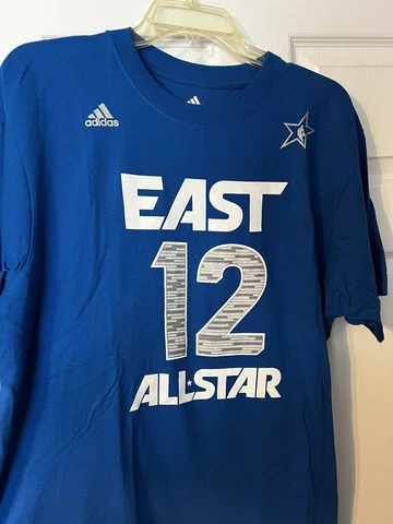 Adidas T-Shirt Men's Large, Blue All-Star Game East #12 Dwight Howard Cover