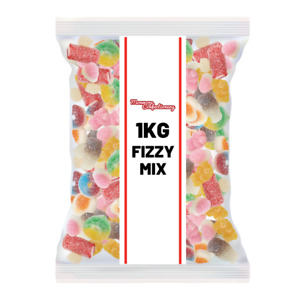 1kg Fizzy Sweets Mix - Assortment Of Fizzy Jelly Pick n Mix Party Sweets