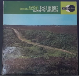 DECCA ECLIPSE ECS 592 UK DVORAK PIANO QUINTET SHOSTAKOVITCH QUINTETTO CHIGIANO  - Picture 1 of 3