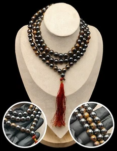 Collection Leklai Somdej Toh Wat Phra Kaew Mala 108 Beads Necklace Amulet CK441 - Picture 1 of 9