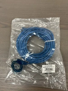 25ft Cat6 Patch Cable Blue Ethernet RJ45 Patch Cord - Picture 1 of 3