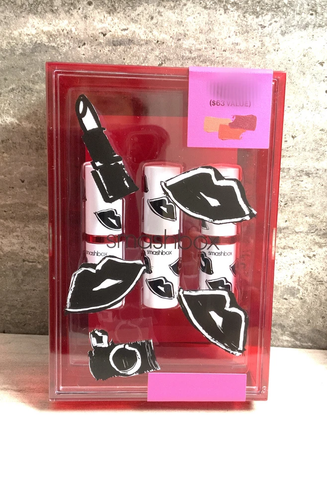 Smashbox Be Legendary Lipstick Trio Set🌺3 Full Size 🌺AUTHENTIC W/RECEIPT - Image 1 of 2