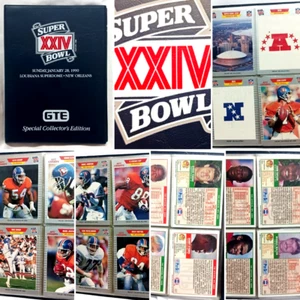 1990 PRO SET SUPER BOWL XXIV GTE EDICIÓN ESPECIAL COLECCIONISTAS 40 CARTAS 49ERS BRONCOS - Imagen 1 de 22