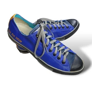 Zapatilla deportiva Converse All Star rara edición limitada cuero Fat Kid SXSW M9.5 W 11.5 - Imagen 1 de 11