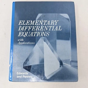 Équations différentielles élémentaires 1985 avec applications - Edwards & Penney - Photo 1/10