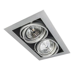 Emcolite Double Rescessed Tilting Trimless Downlighter - Picture 1 of 8