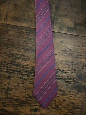 Corbata de brida de caballo de seda Hardy Amies London Foto 1 de 4