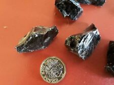 Black Obsidian Rough or Tumbled to break negative attachments, past life healing