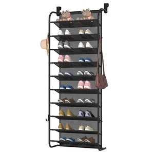 10 Tier Shoe rack Hanging Shoe Storage the door shoe rack for Closet Pantry O... - Picture 1 of 7