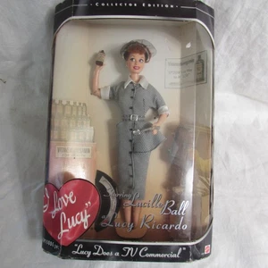 Barbie "I Love Lucy" Puppe Lucy Does A TV Werbung Mattel NRFB Lucille Ball Vintage - Bild 1 von 4