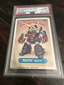 1986 GARBAGE PAIL KIDS STICKERS #87b ROY BOT SERIES 3 W/ COPYRIGHT PSA 10 - Picture 1 of 2