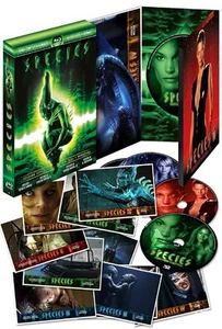 Species 1-4 4K NEW Cult Blu-Ray 4-Disc Box Set Roger Donaldson Ben Kingsley - Imagen 1 de 1