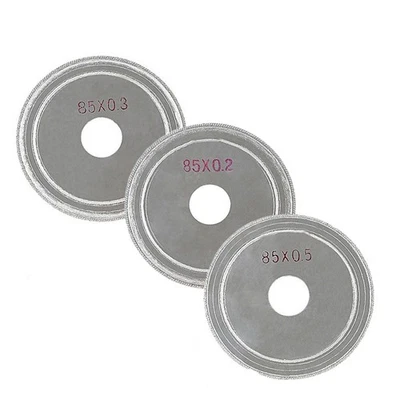 Lame de scie diamantée ultra fine pour découpe bijoux et pierres précieuses l - Immagine 1 di 4