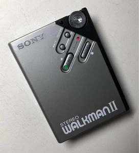 [VG] Sony Walkman WM-II Gray Vintage Portable Cassette Player Japan Used - Picture 1 of 10