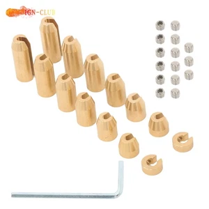 14 Pack Motorcycle Reusable Brass Wheel Spoke Balance Weights Refill Kits - Picture 1 of 12