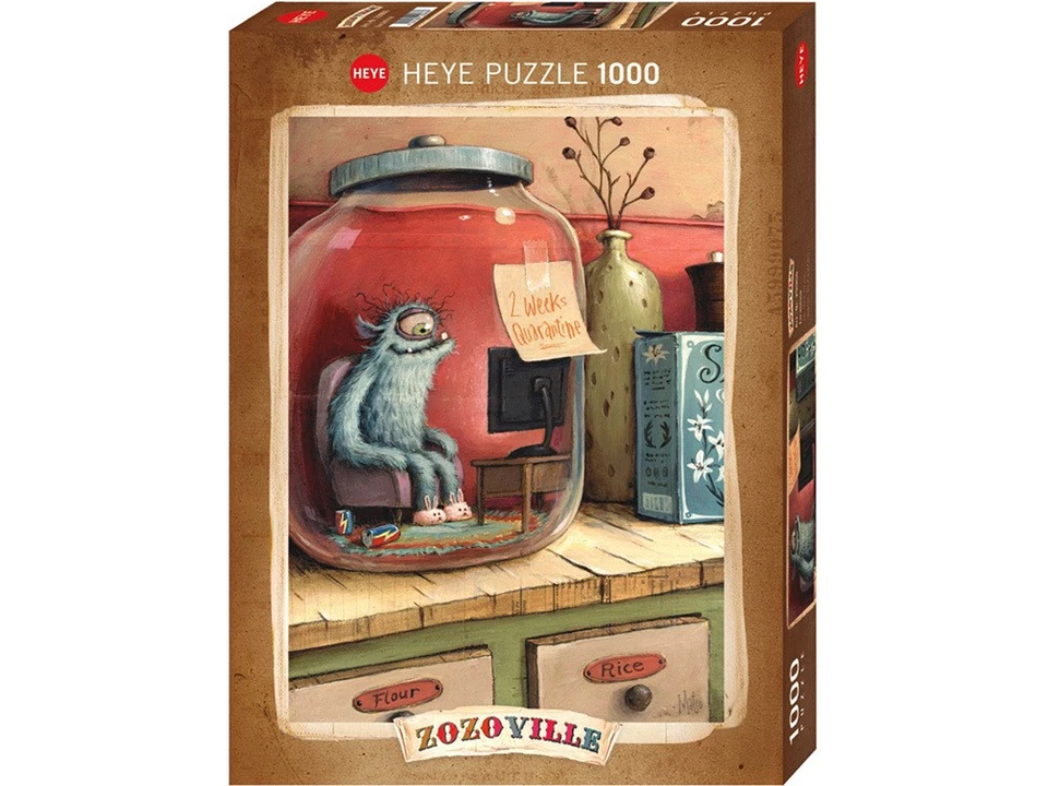 Heye 1000pc Zozoville, Jarantine Jigsaw Puzzle - image 1 of 1