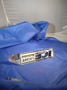 Budweiser Ice Draft Tap Handle 8" - Vintage Lucite for Pub Man Cave Sammlerstück  - Bild 1 von 8