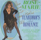 ROSE-MARIE - TEARDROPS AND ROMANCE - CD + RARE ORIGINAL AUTOGRAPH