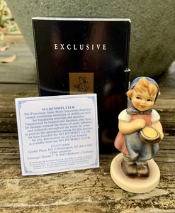 Goebel Hummel Figurine "FROM ME TO YOU" # 629 • TMK 7• 3.5"-H • MINT W Box & COA - Picture 1 of 10