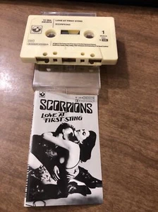 The Scorpions - Love at First Sting 1984 Cassette Mercury OS GOOD  - Picture 1 of 3