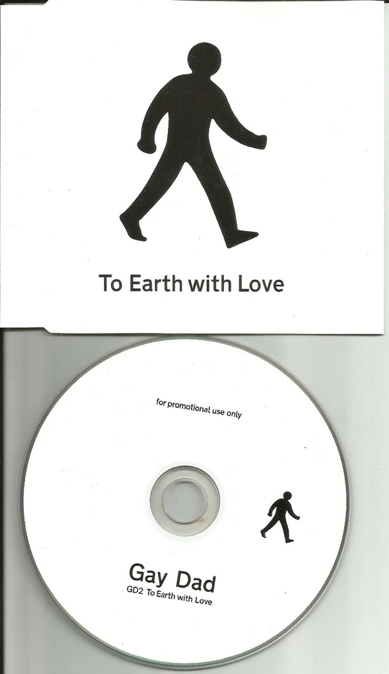 GAY DAD To Earth With Love EUROPE PRESS PROMO DJ CD single USA seller 1999 MINT Foto 1 de 1