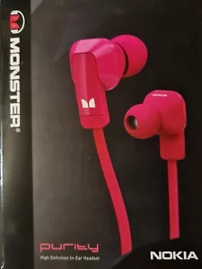 Nokia Monster WH - 930 Purity HD Stereo Headset In Ear Red NEU OVP - Bild 1 von 1