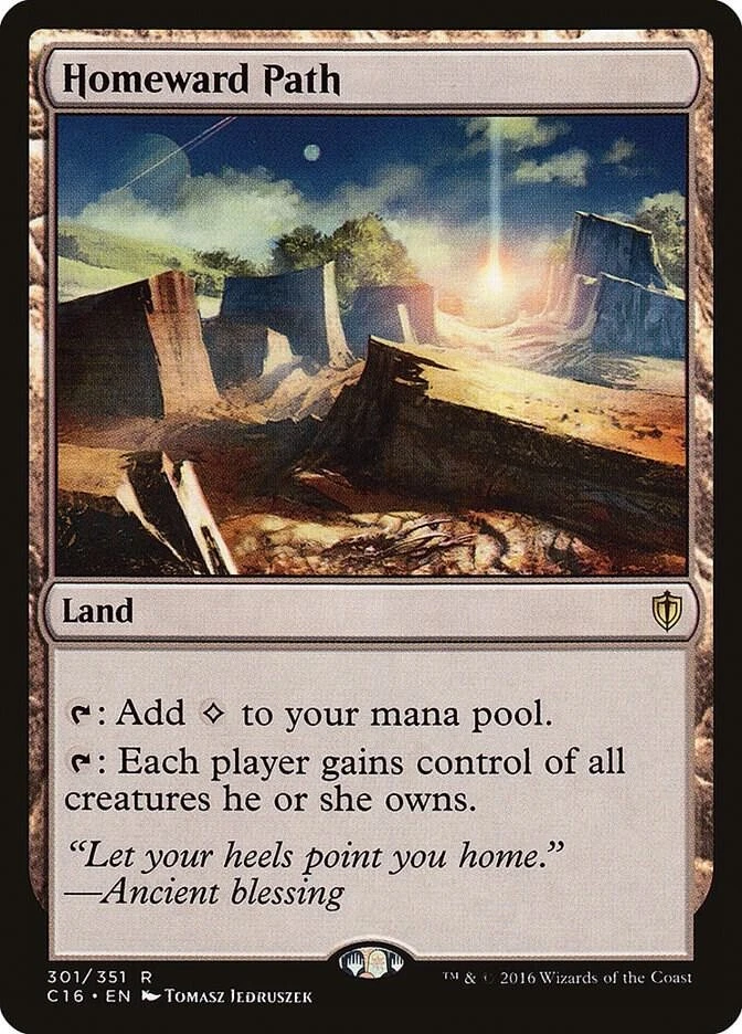 Homeward Path ~ Commander 2016 [Near Mint][Magic MTG] - Image 1 of 1