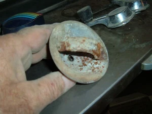 1961-63 Buick Skylark Spare Tire Hold Down Nut - Picture 1 of 3