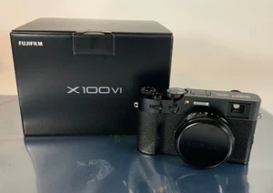 Fujifilm X100VI 40.2MP Advanced Compact Digital Camera Black - Fast Shipping 🔥 - Picture 1 of 16