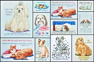 Tailwaggers #5 - Working Out, Panic, Puppy, In Shape & More - Cross Stitch - Picture 1 of 2